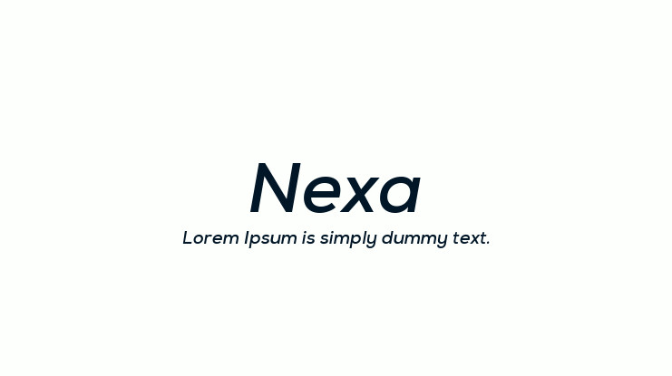 Nexa light font free download mac